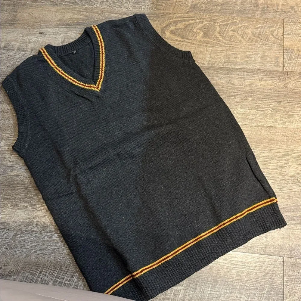Unisex XL Sweater Cardigan Vest Waistcoat